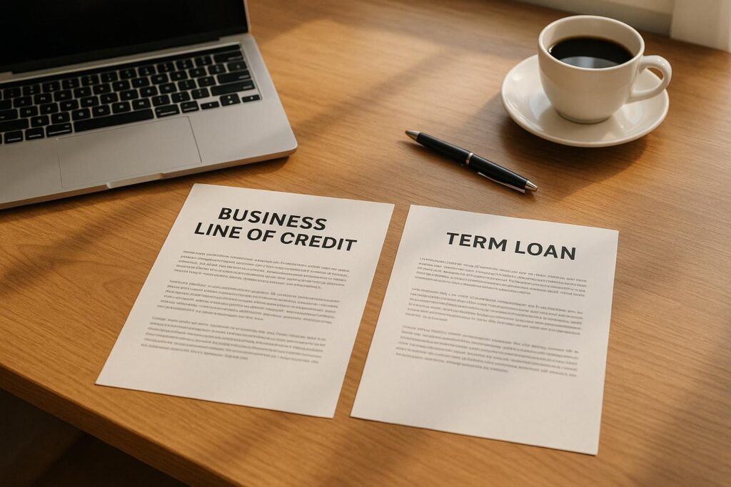 Business Line of Credit vs Term Loan: Key Differences