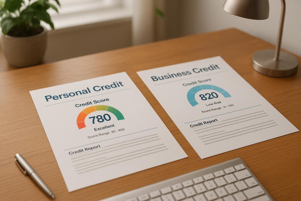 Business Credit Score vs. Personal Credit Score